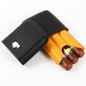 Etui à Cigares en Cuir Cohiba